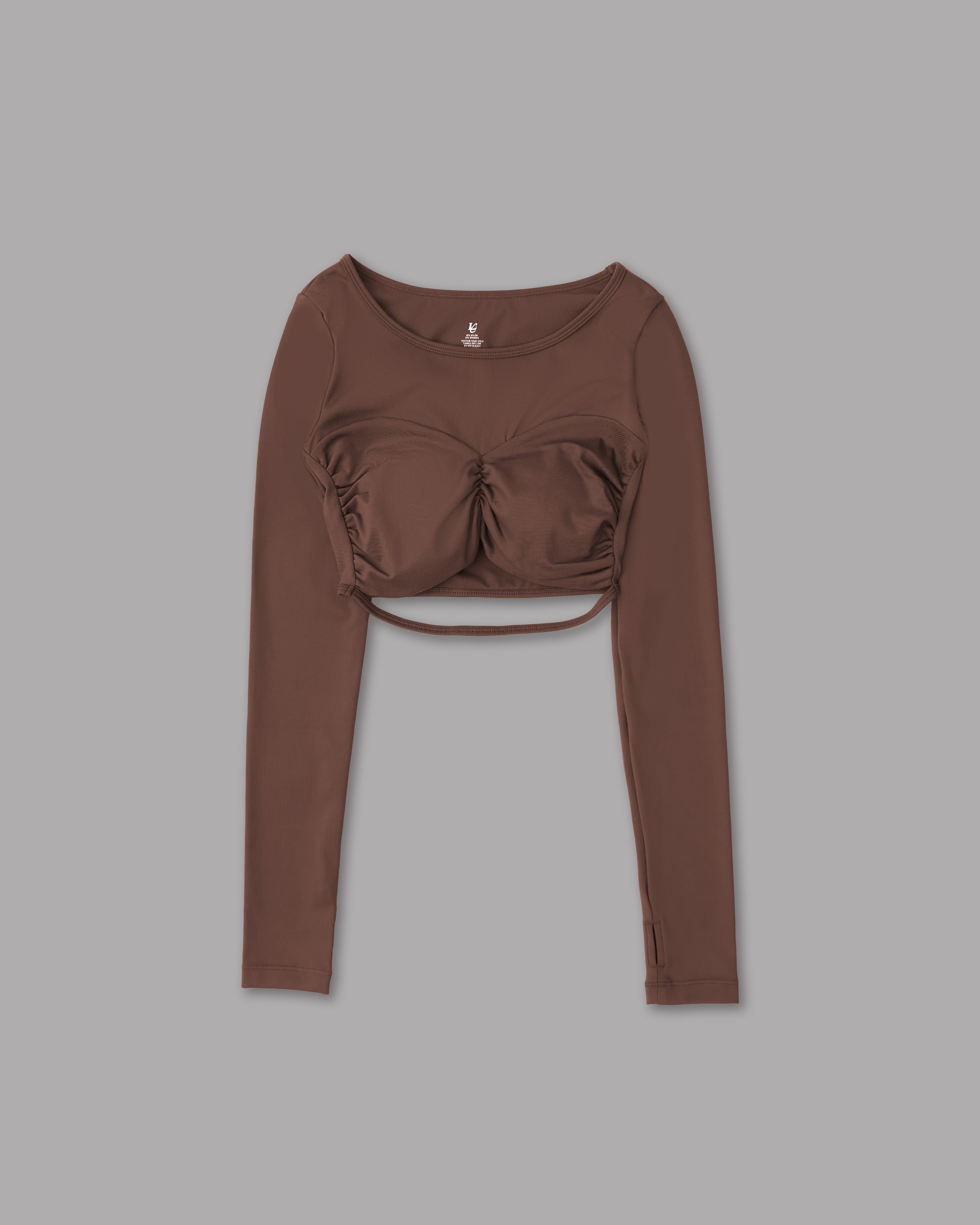 Crop Top - Cioccolato