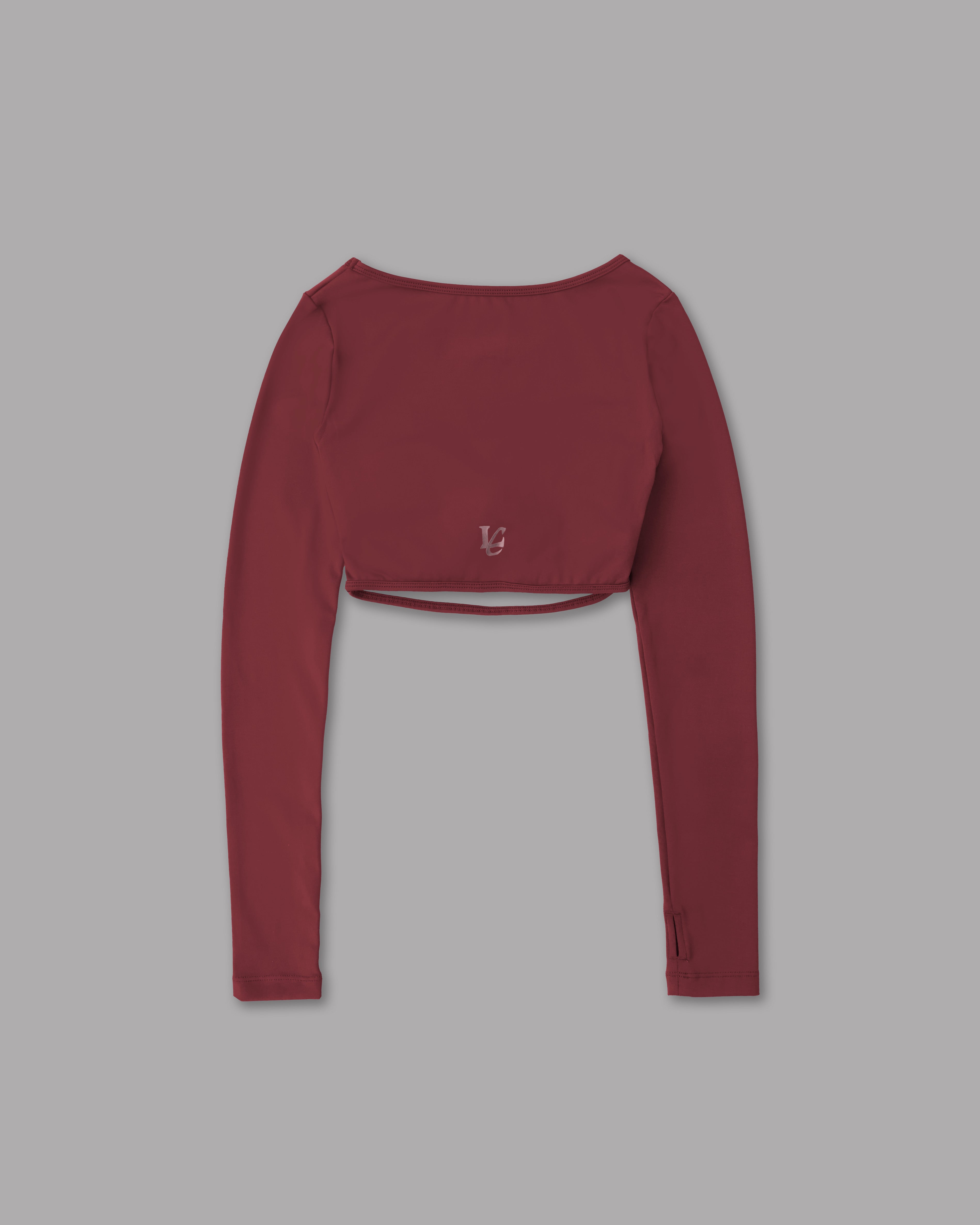 Crop Top - Burgundy