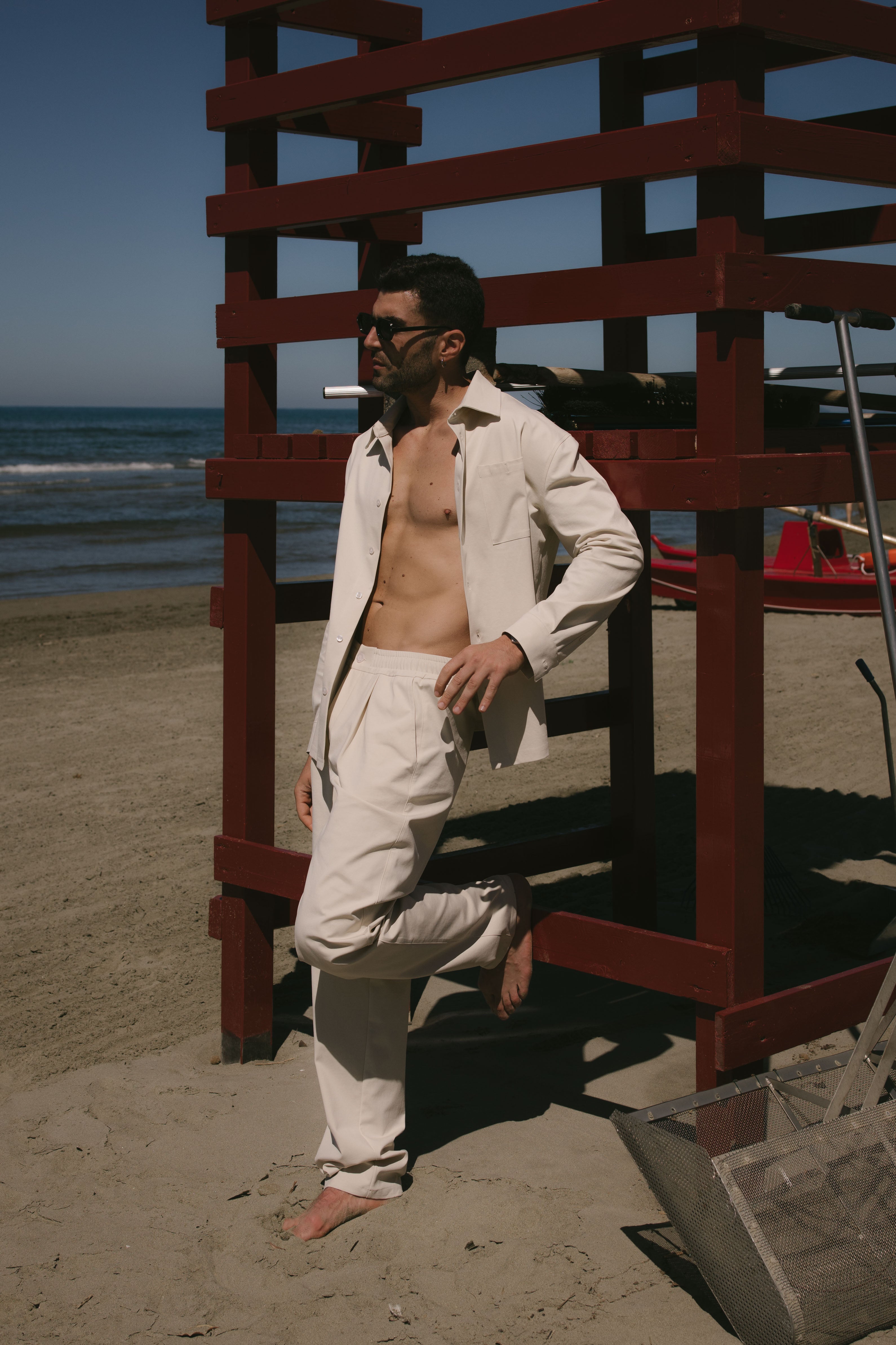 PANTALONE PUNTO MILANO BEIGE