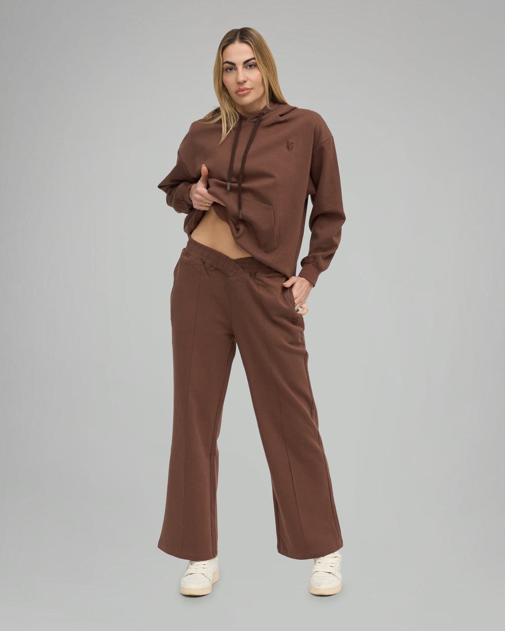 Pantalone Palazzo - Cioccolato