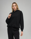 Felpa con Cappuccio - Black
