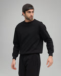Felpa Girocollo - Black