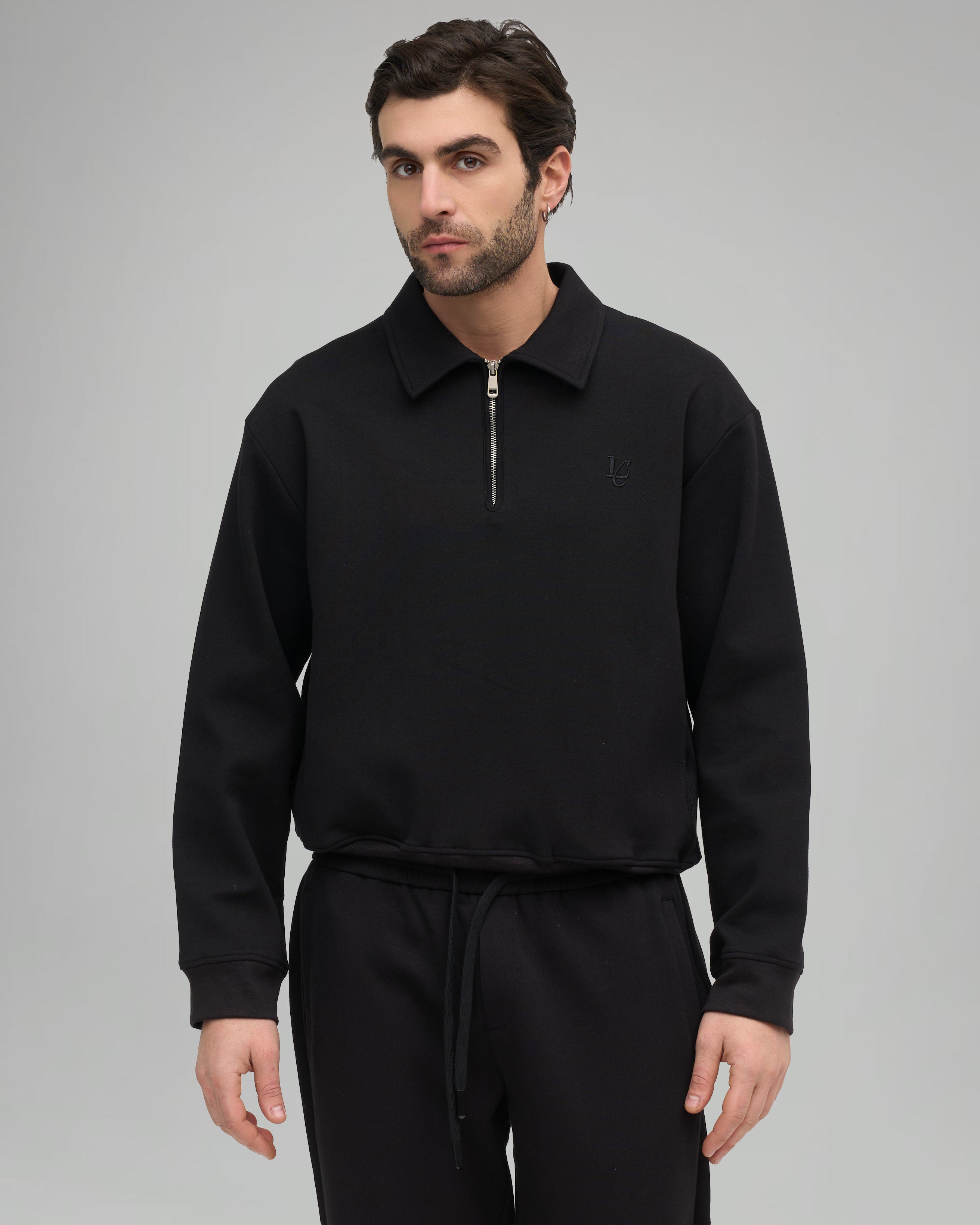 Felpa Polo - Black
