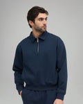 Felpa Polo - Blu Notte