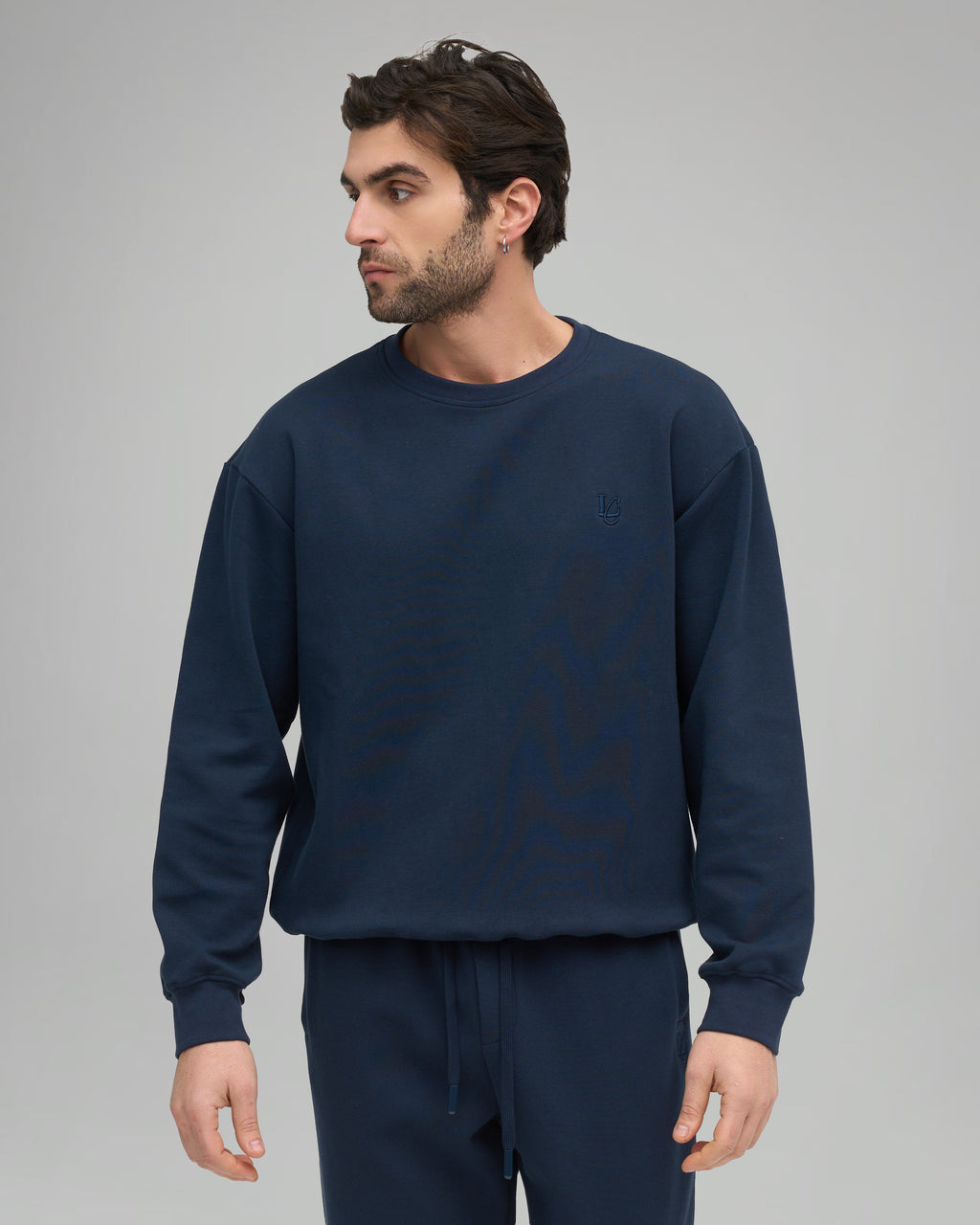 Felpa Girocollo - Blu Notte