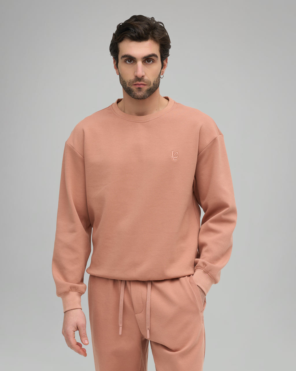 Felpa Girocollo - Caramel