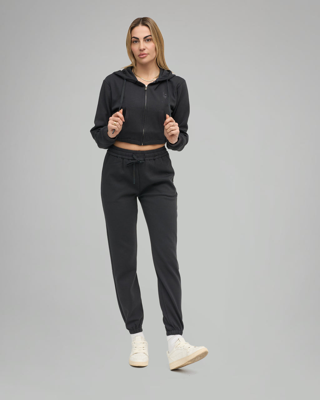 Pantalone Jogger - Grigio Fumo