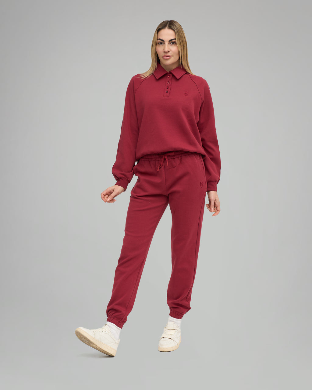 Pantalone Jogger - Bordeaux