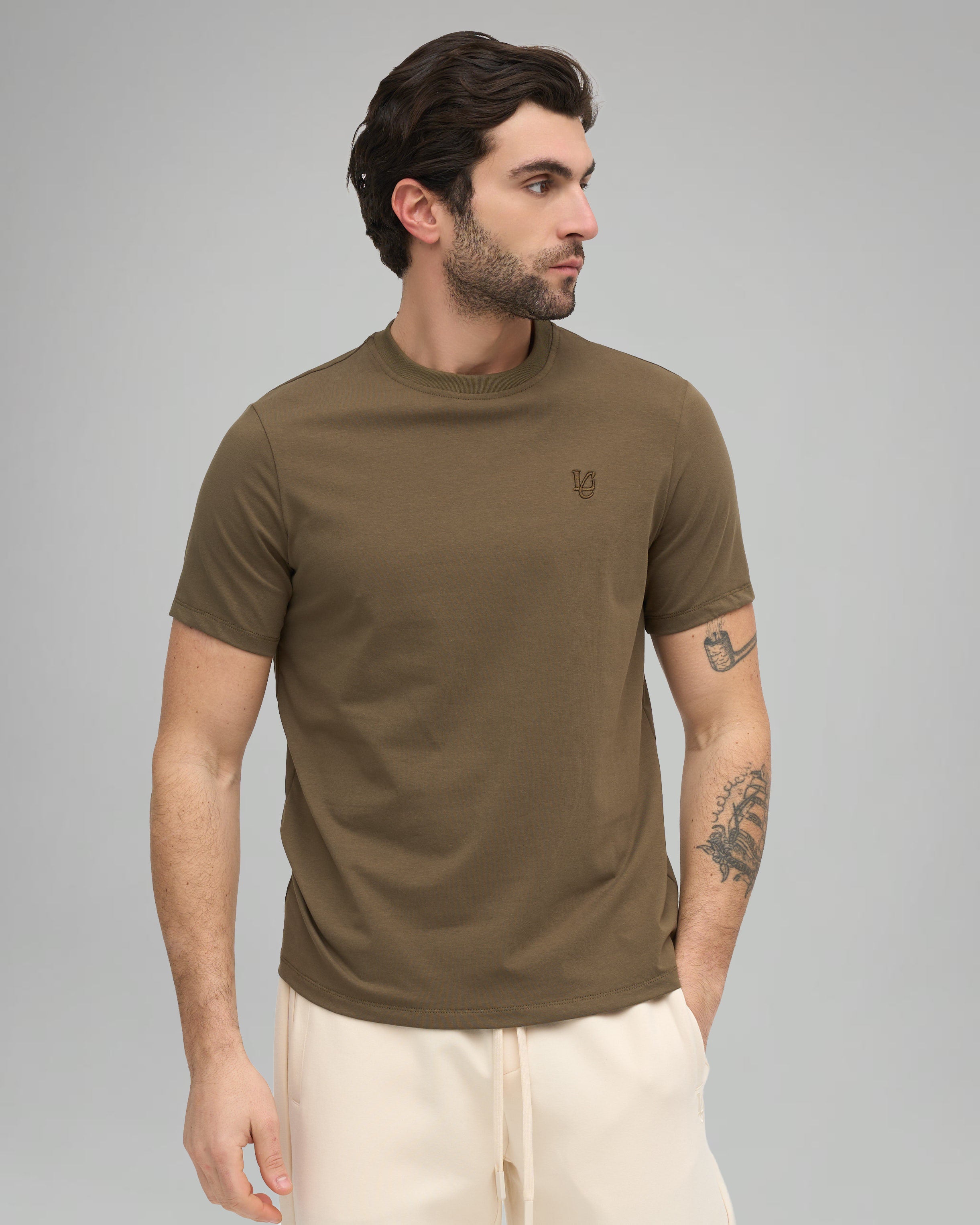 T-Shirt Regular - Verde Militare