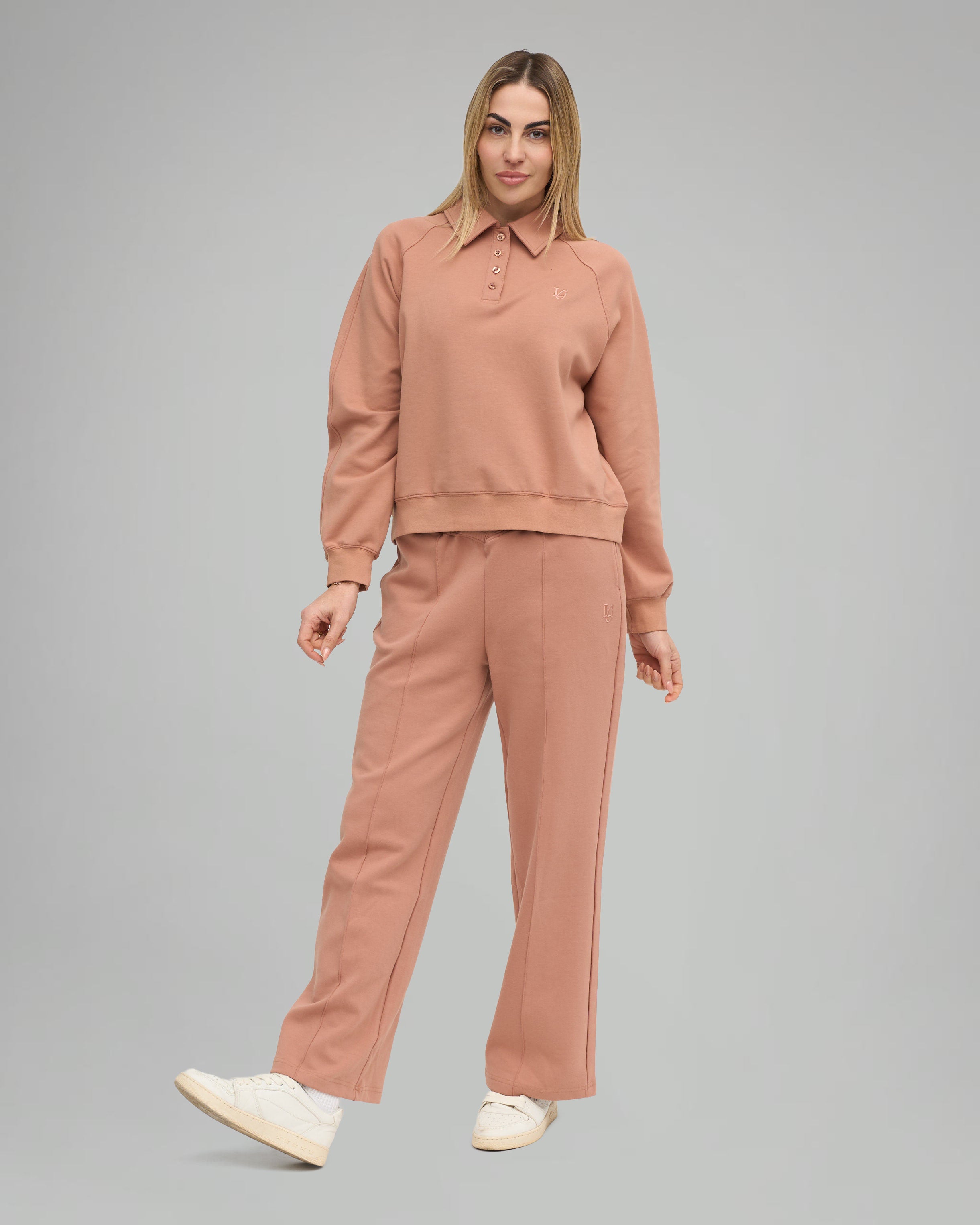 Felpa Polo - Caramel