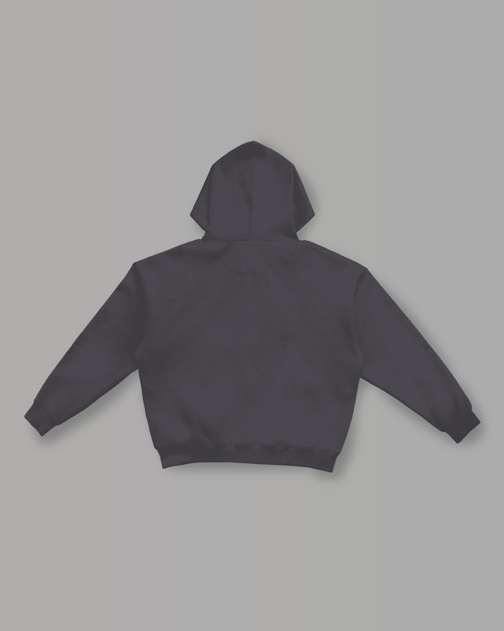 Felpa Cappuccio - Grigio Fumo