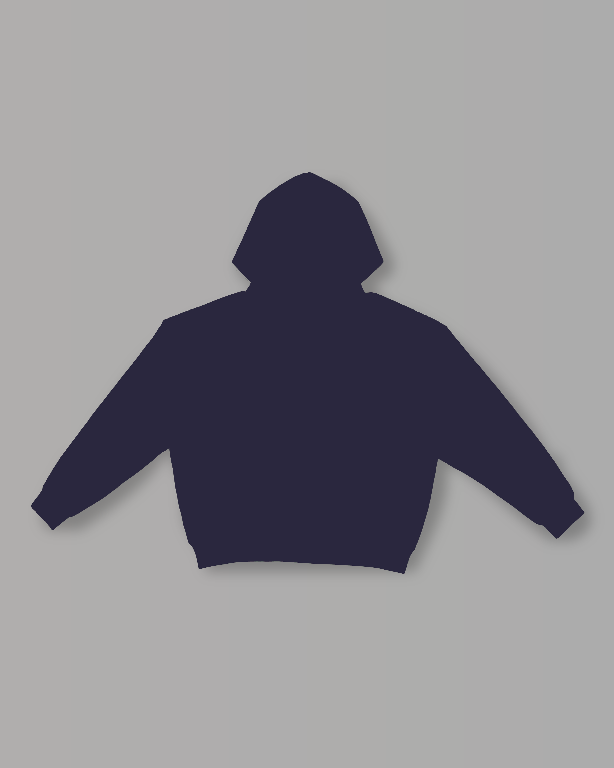 Felpa Cappuccio - Blu Notte