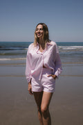CAMICIA OVER ROSA