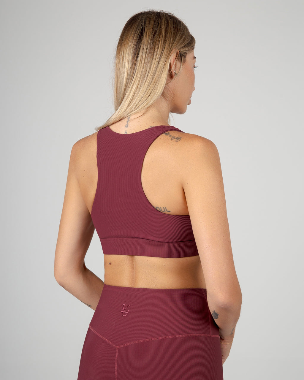 Top Ribbed - Burgundy
