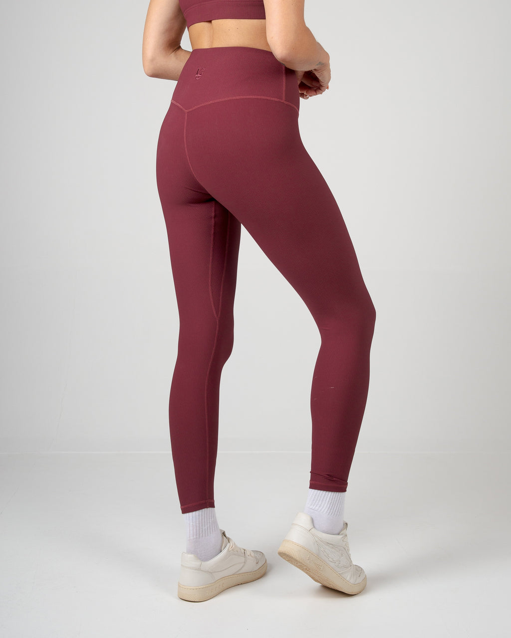 Leggins Ribbed - Burgundy