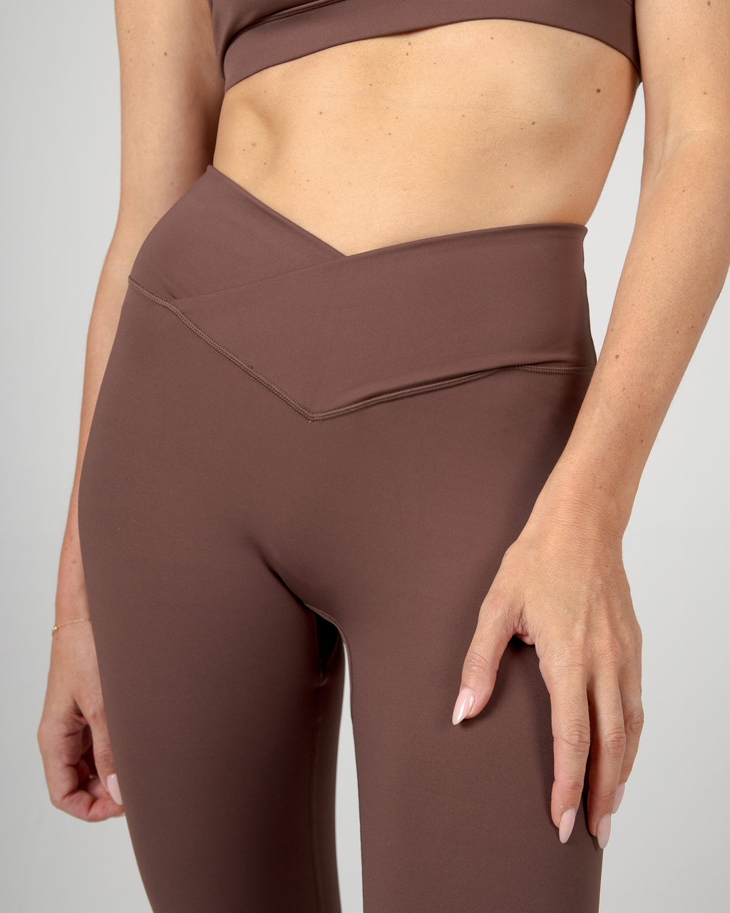Leggins Crossing - Cioccolato