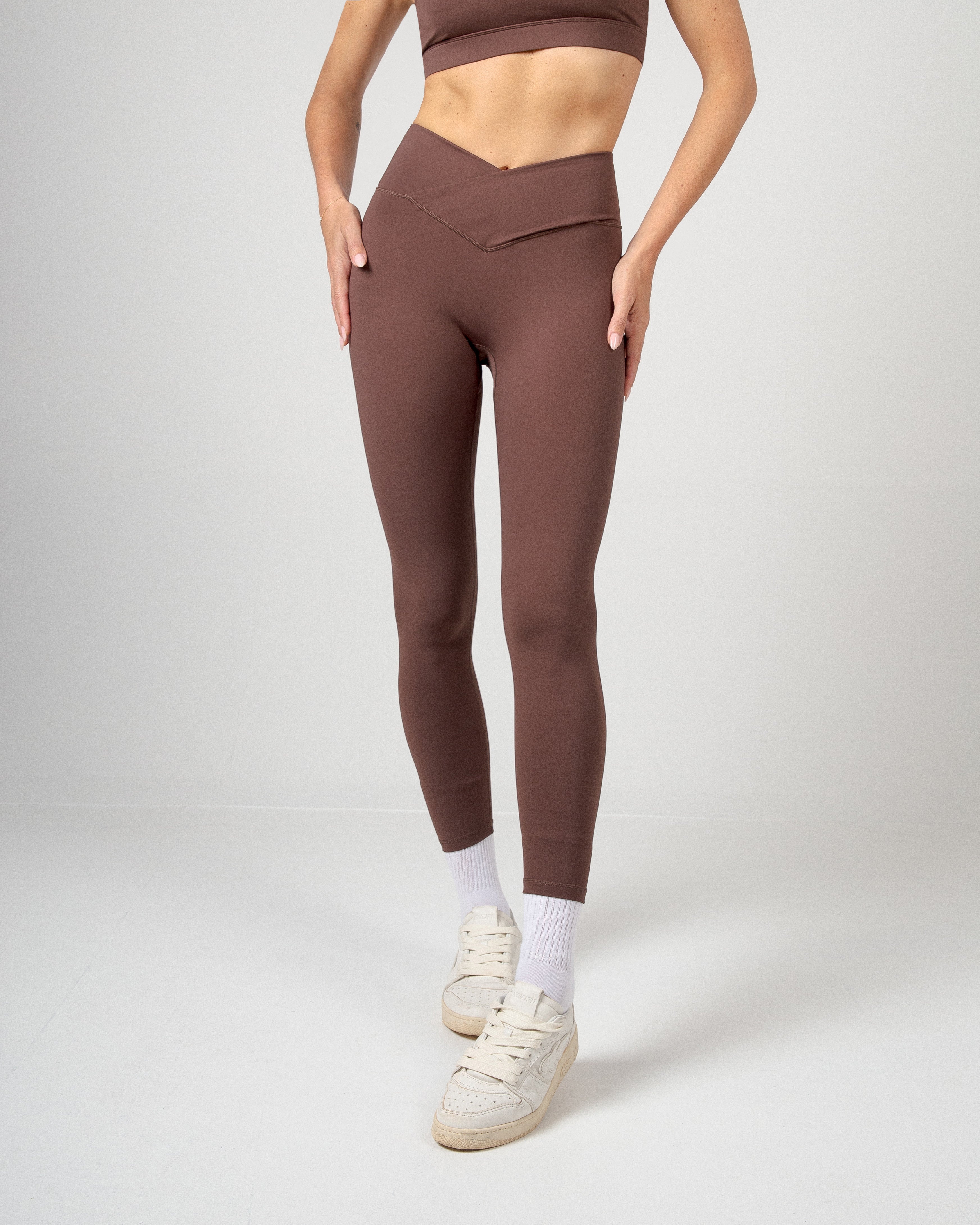 Leggins Crossing - Cioccolato