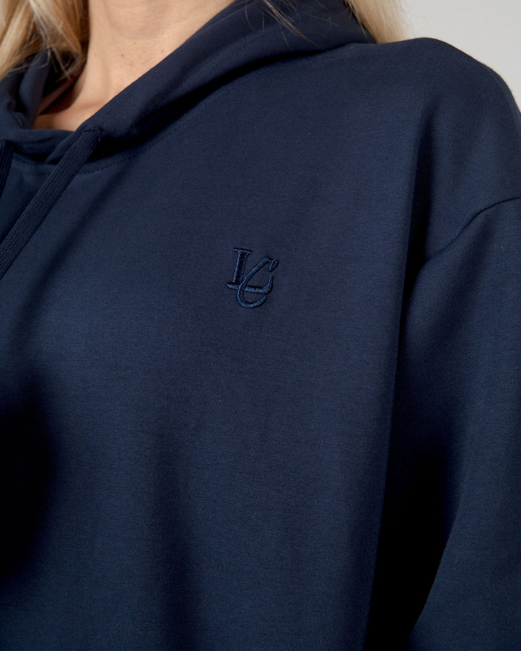 Felpa con Cappuccio - Blu Notte