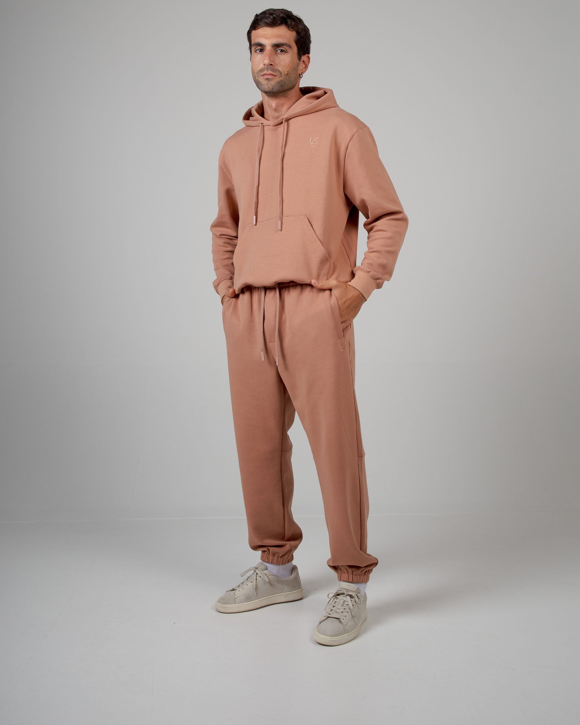 Felpa Cappuccio - Caramel