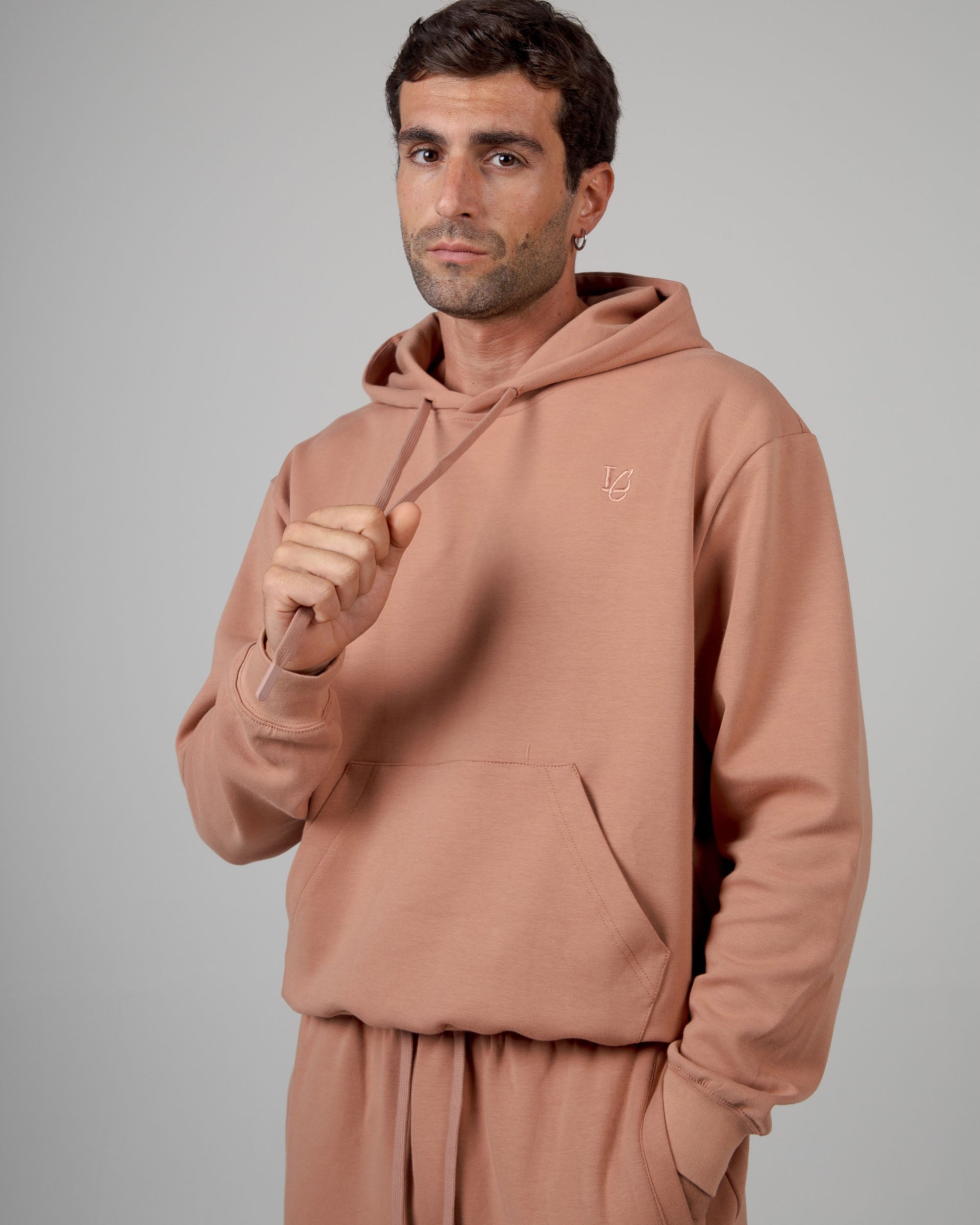 Felpa Cappuccio - Caramel