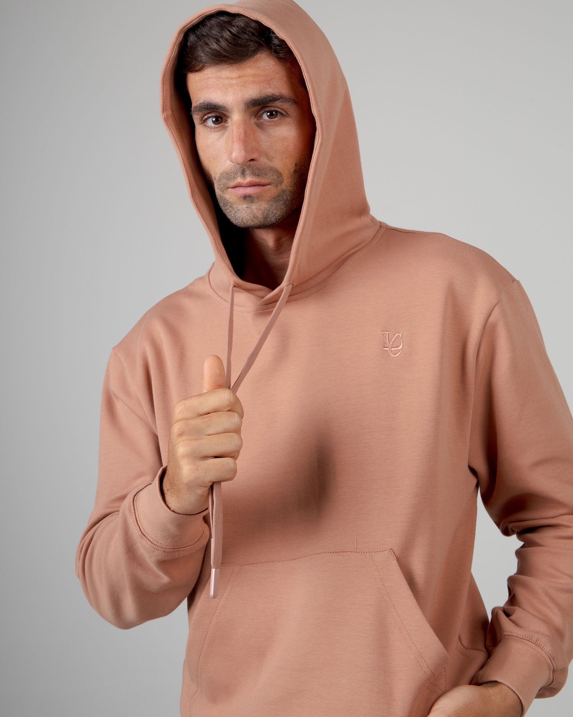 Felpa Cappuccio - Caramel