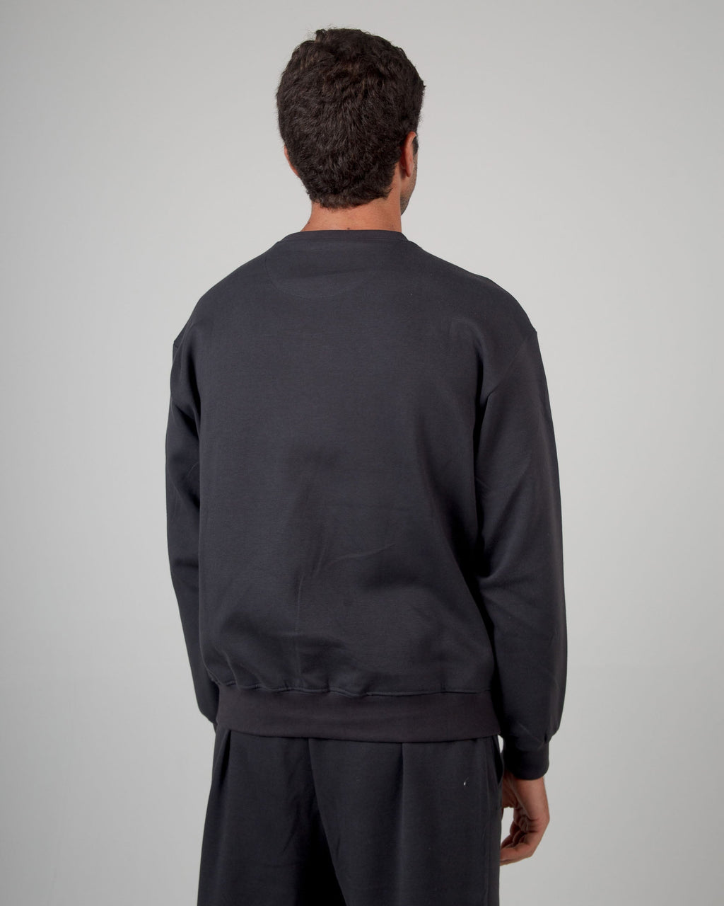 Felpa Girocollo - Grigio Fumo