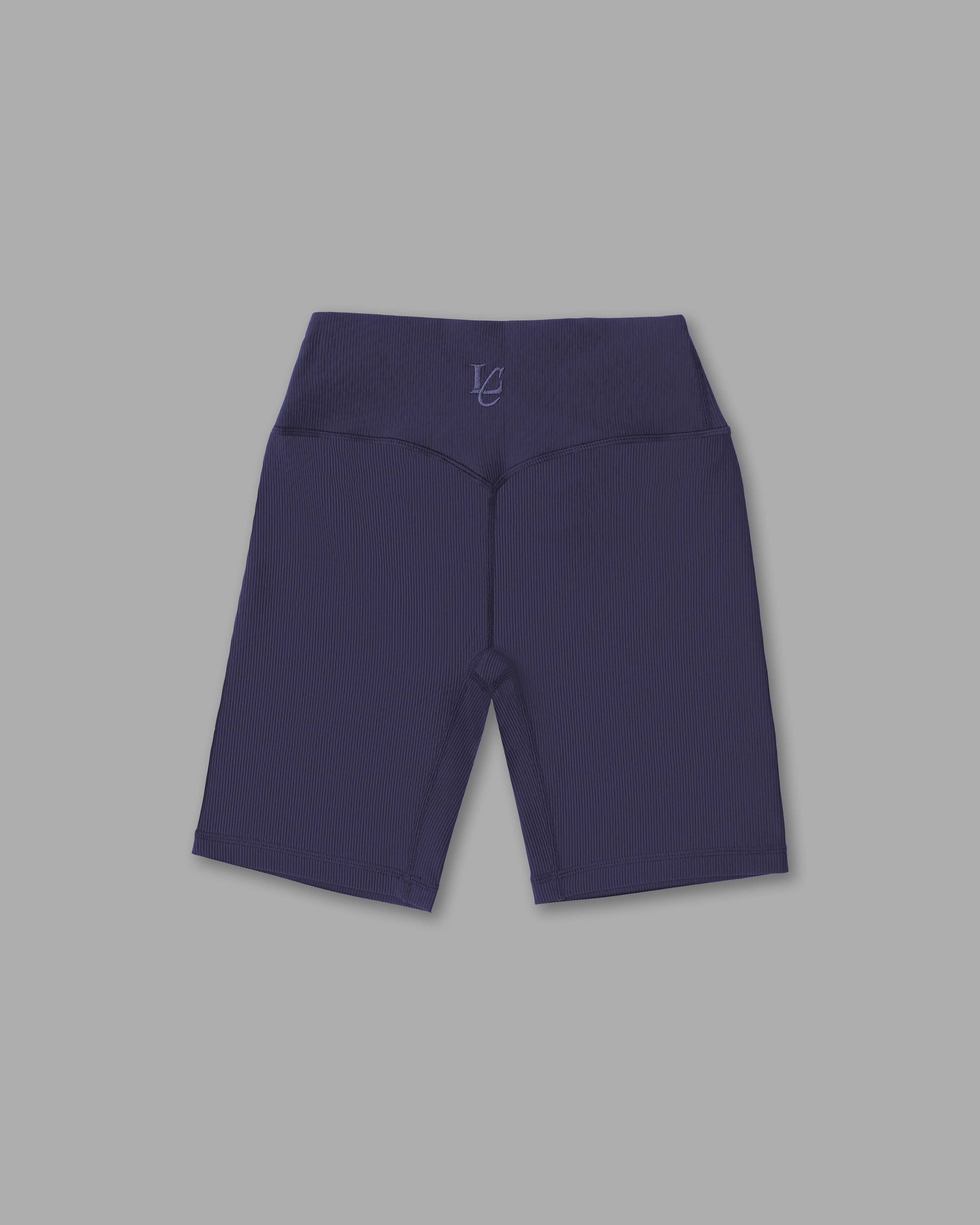 Ciclista Ribbed - Blu