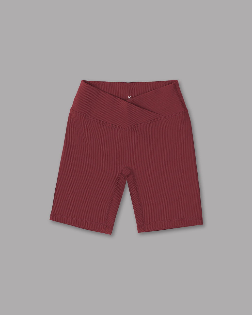 Ciclista Ribbed - Burgundy