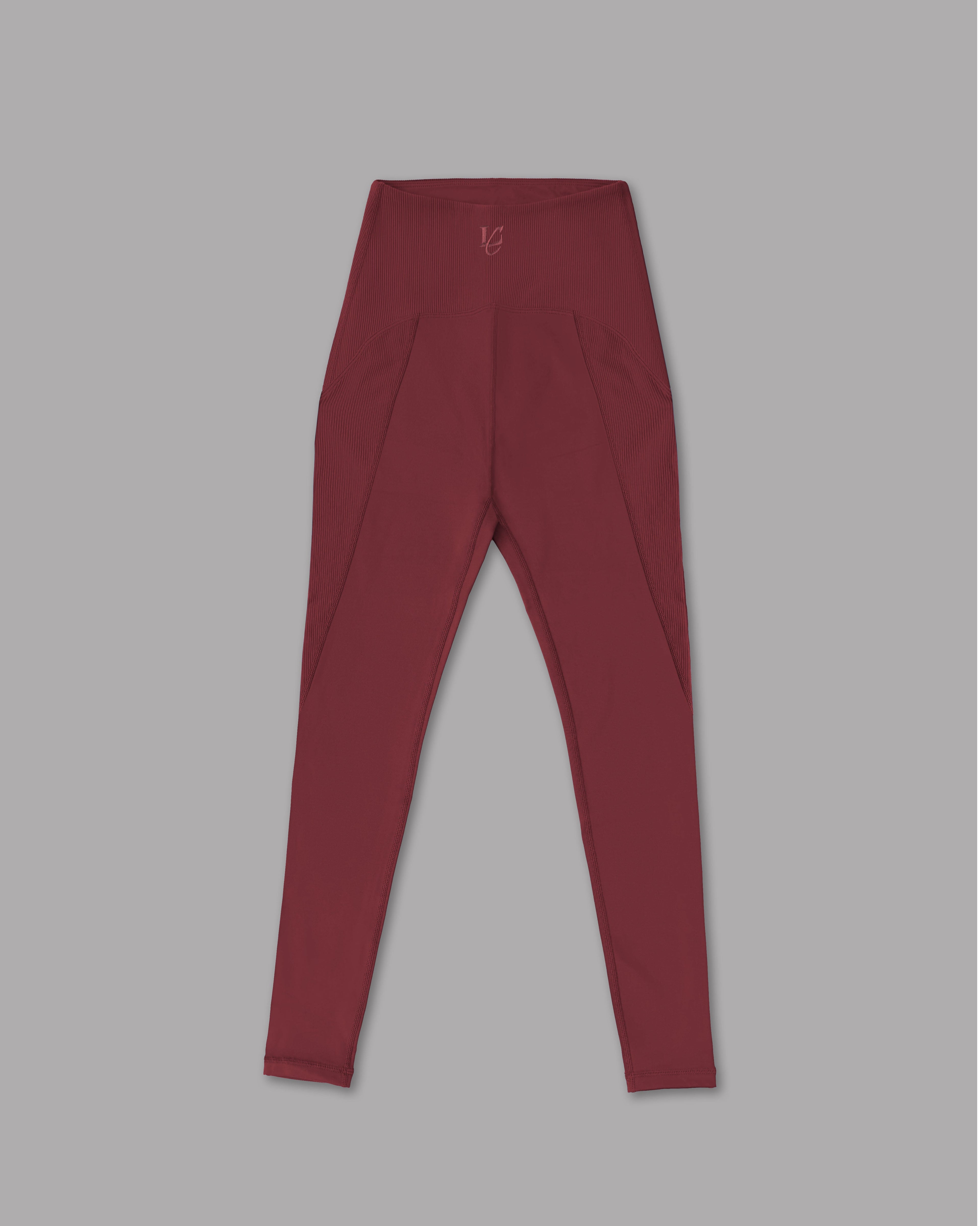 Leggins Duo - Burgundy