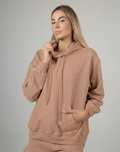 Felpa con Cappuccio - Caramel