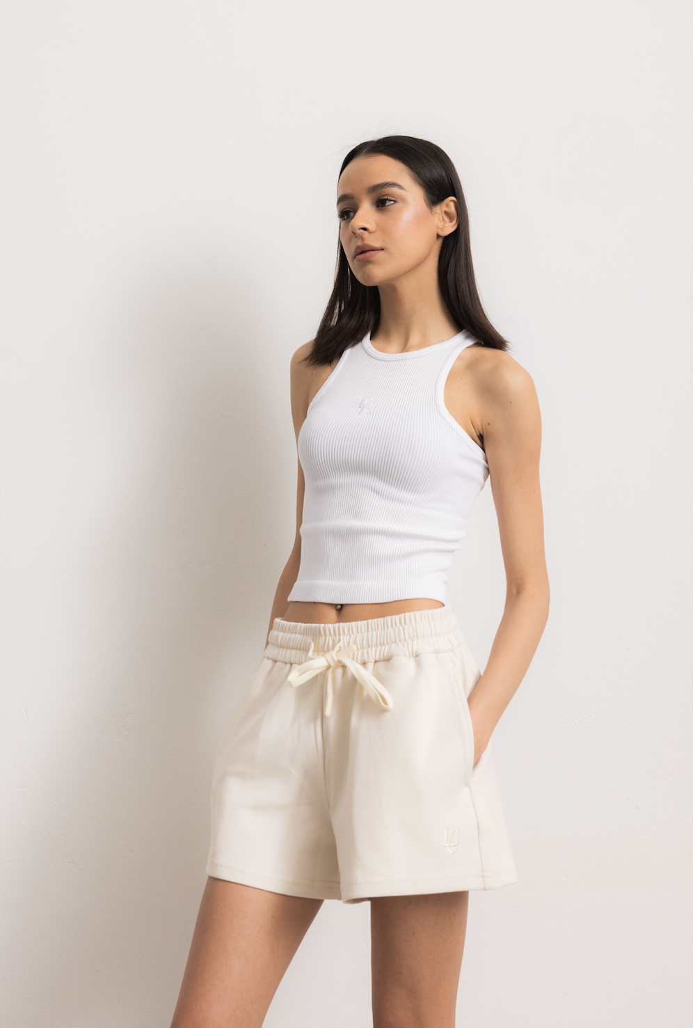 Tank Top Seamless - White