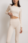 Leggins Seamless - Butter Cream