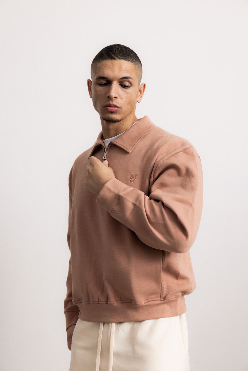 Felpa Polo - Caramel