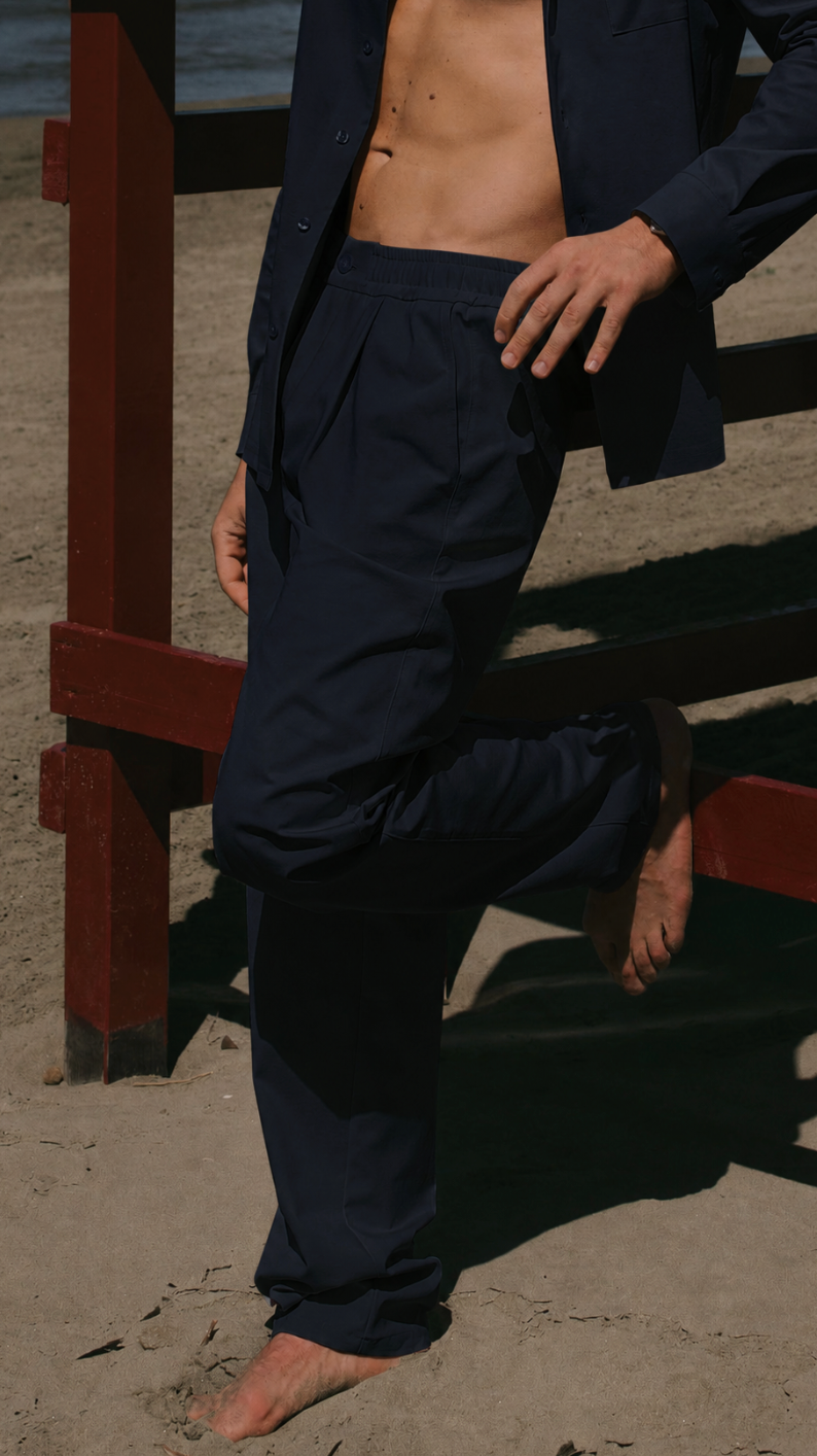 PANTALONE PUNTO MILANO BLU NAVY
