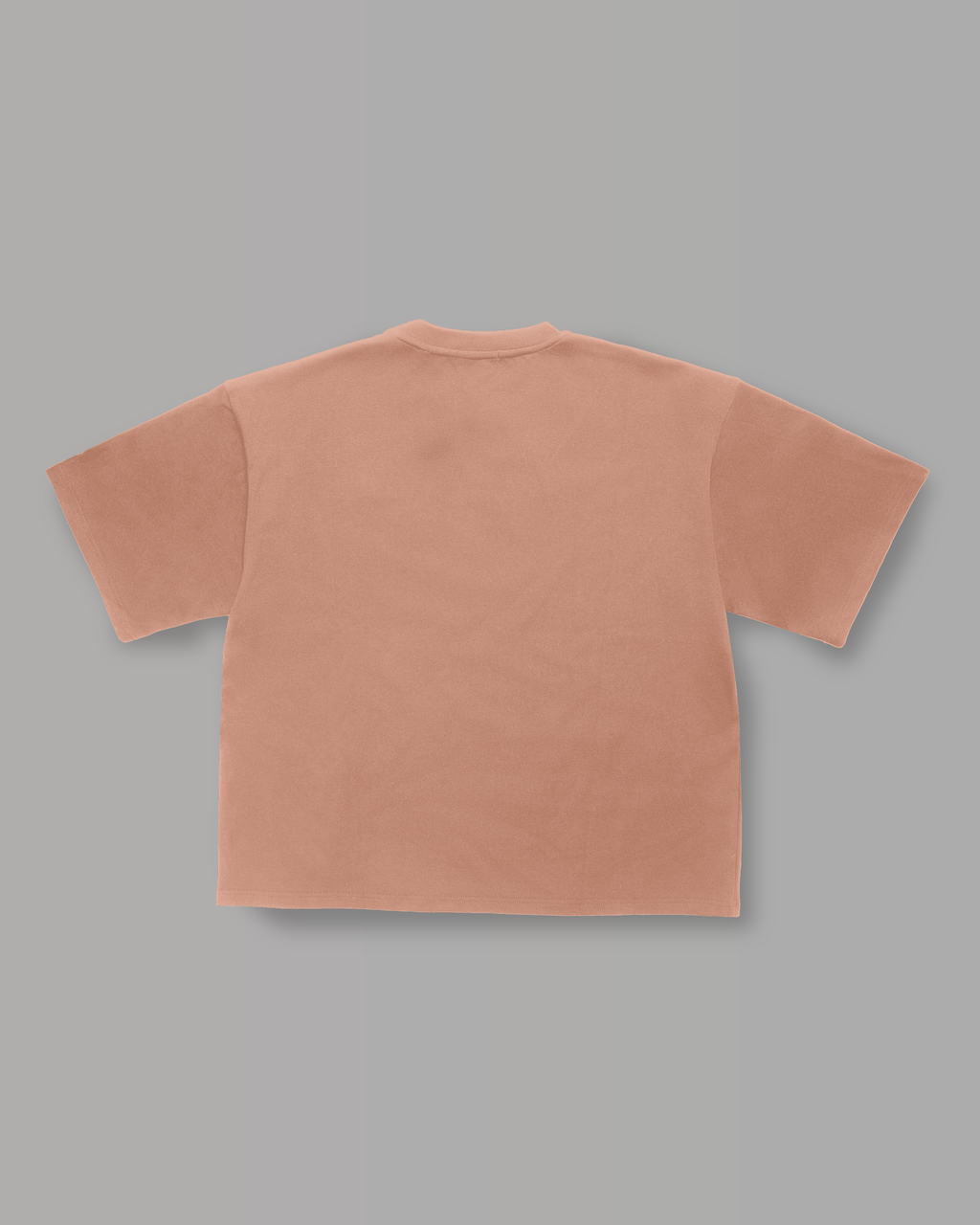 T-Shirt Over Strutturata - Caramel