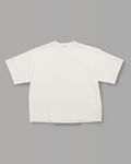 T-Shirt Over Strutturata - Bianco