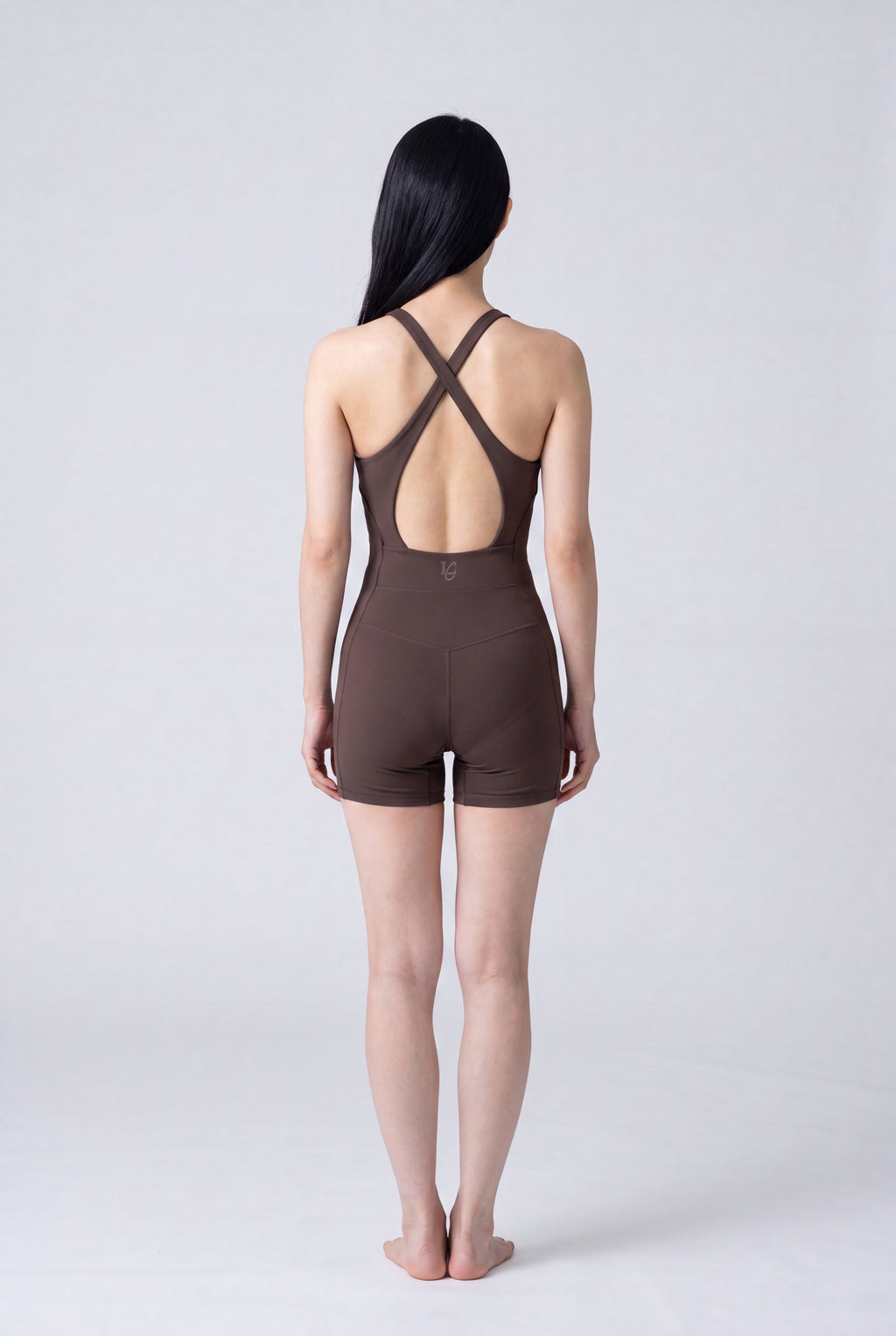 JUMPSUIT INCROCIO CHOCOLATE