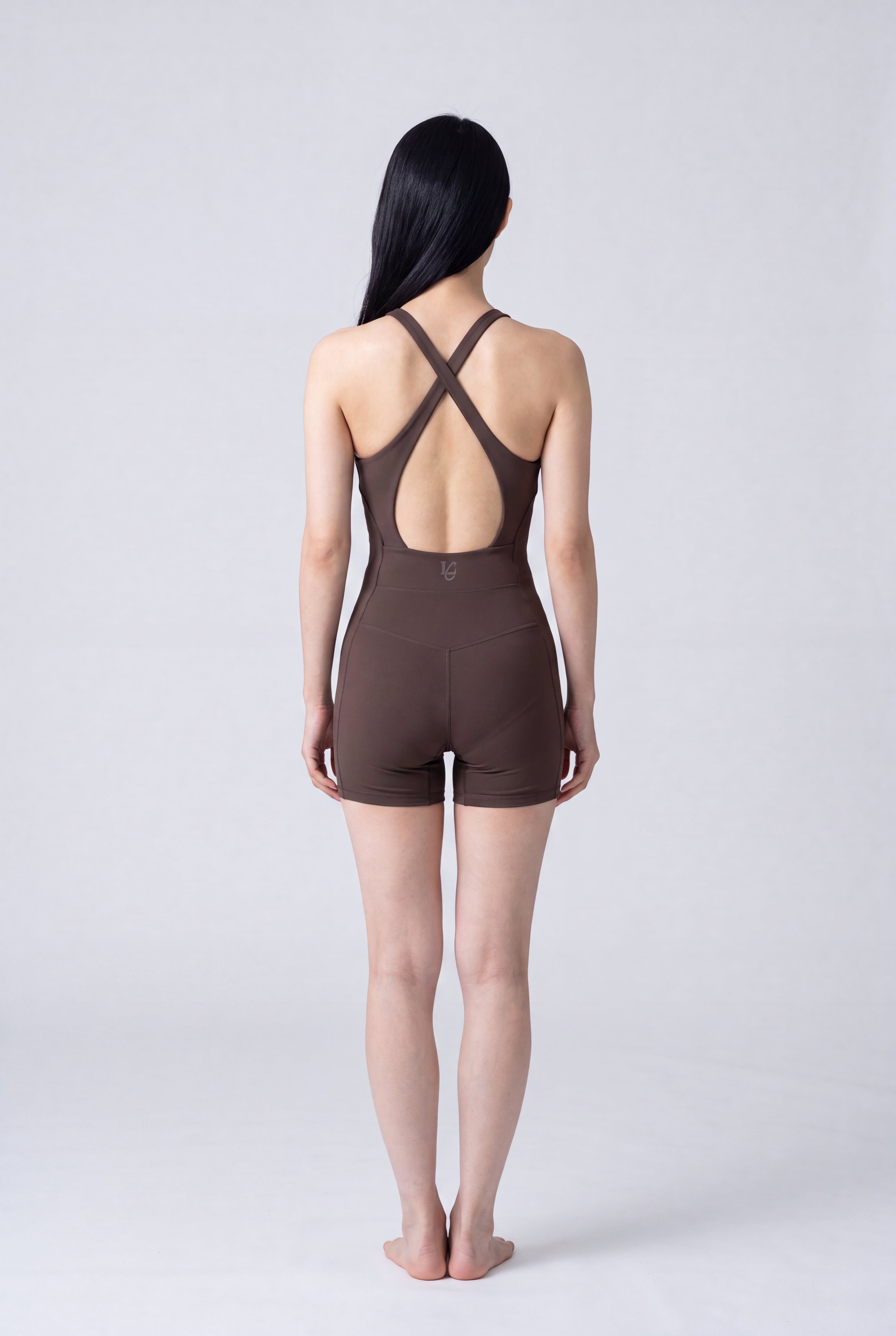 JUMPSUIT INCROCIO CHOCOLATE