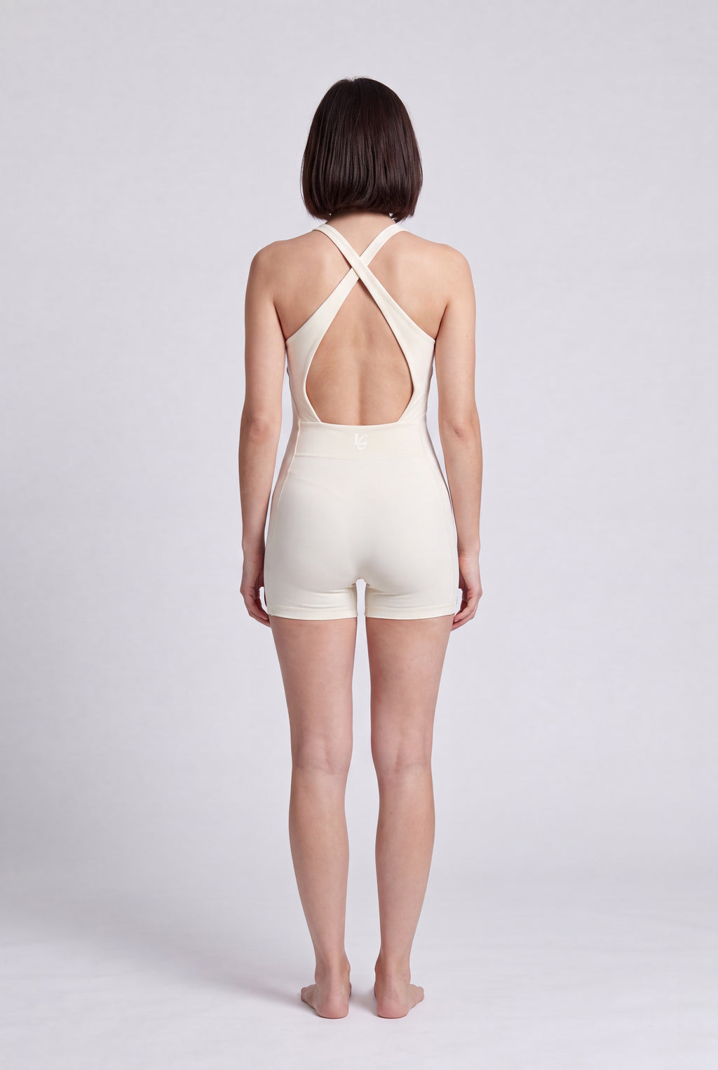 JUMPSUIT INCROCIO CREAM