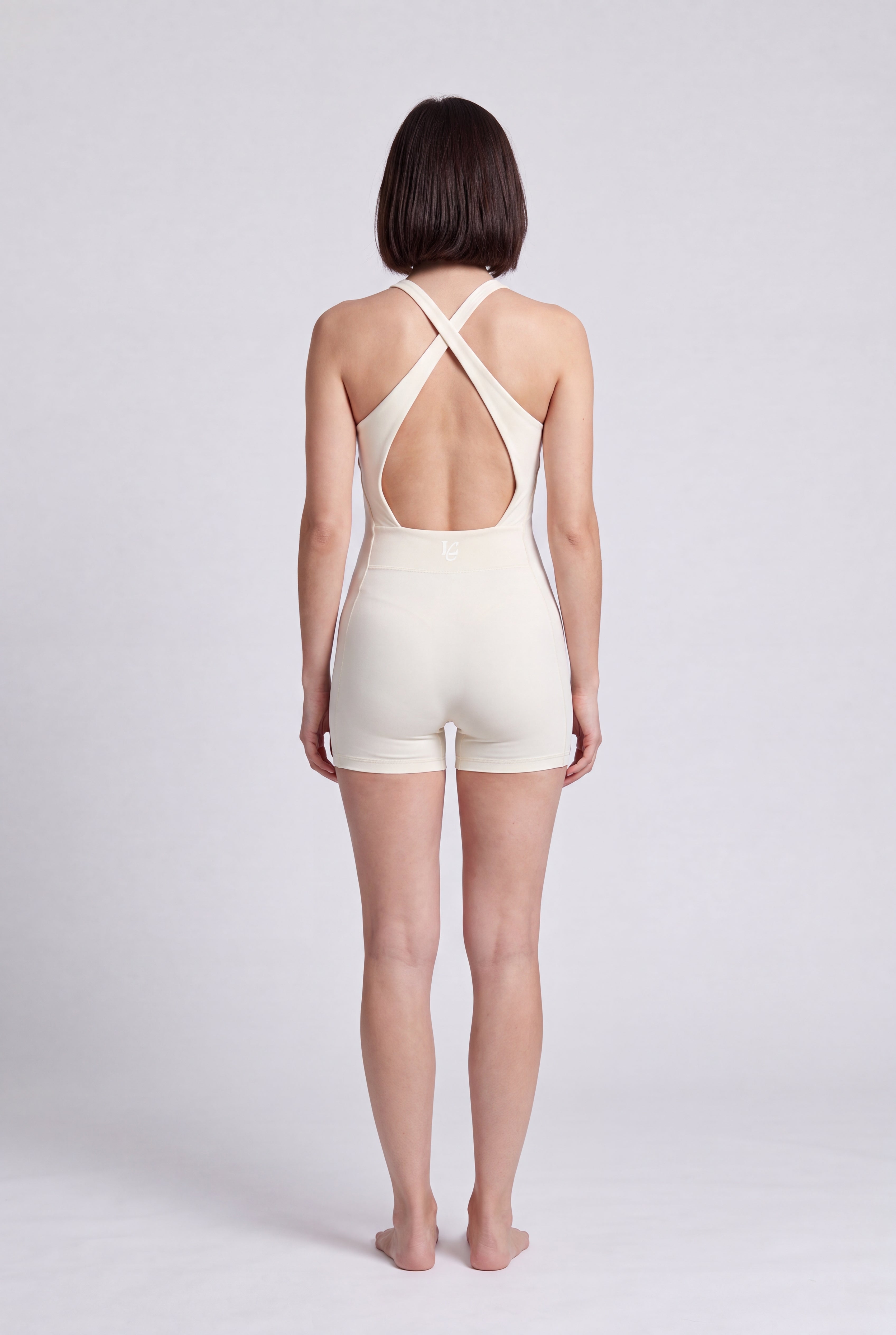JUMPSUIT INCROCIO CREAM