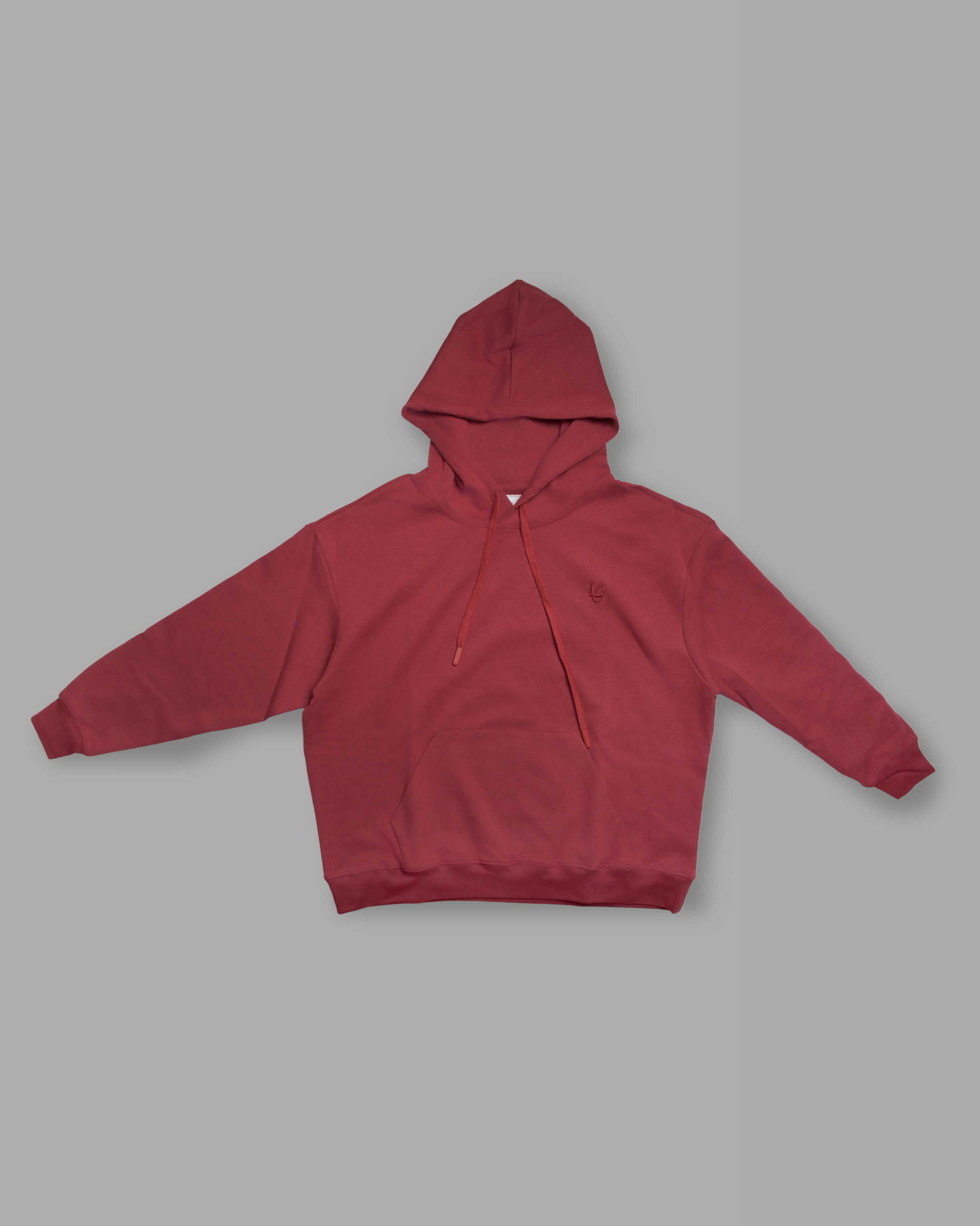 Felpa con Cappuccio - Bordeaux