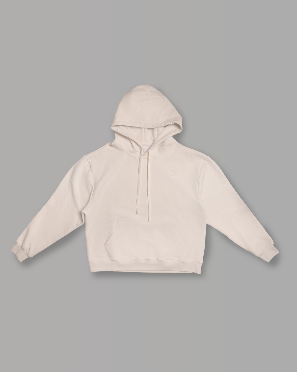 Felpa con Cappuccio - Panna