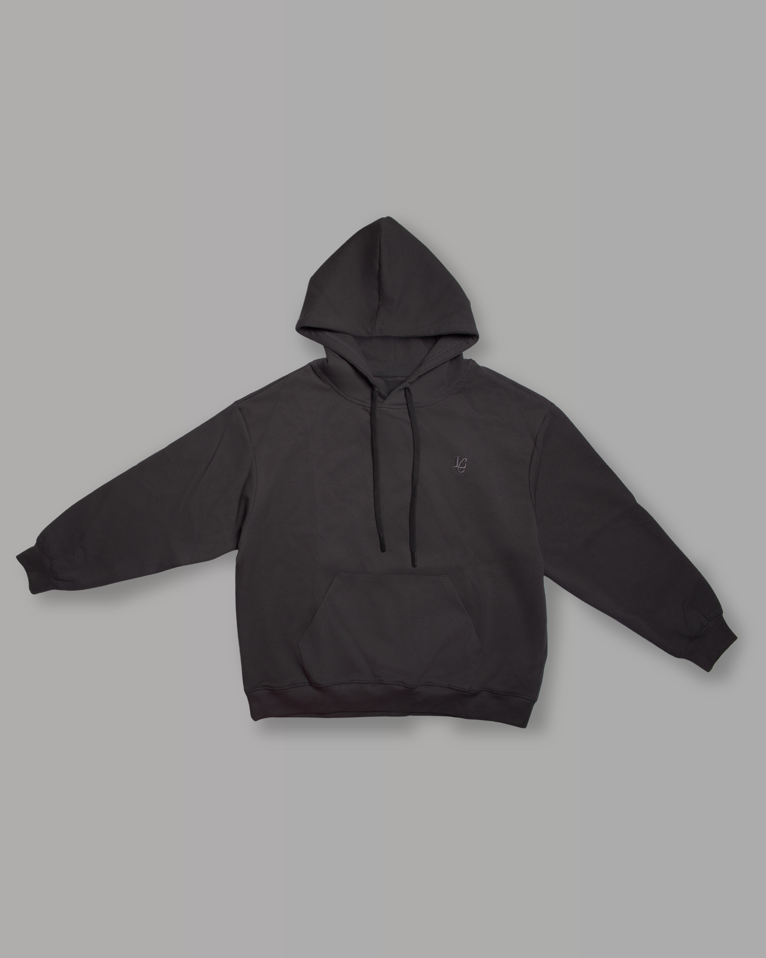 Felpa con Cappuccio - Grigio Fumo