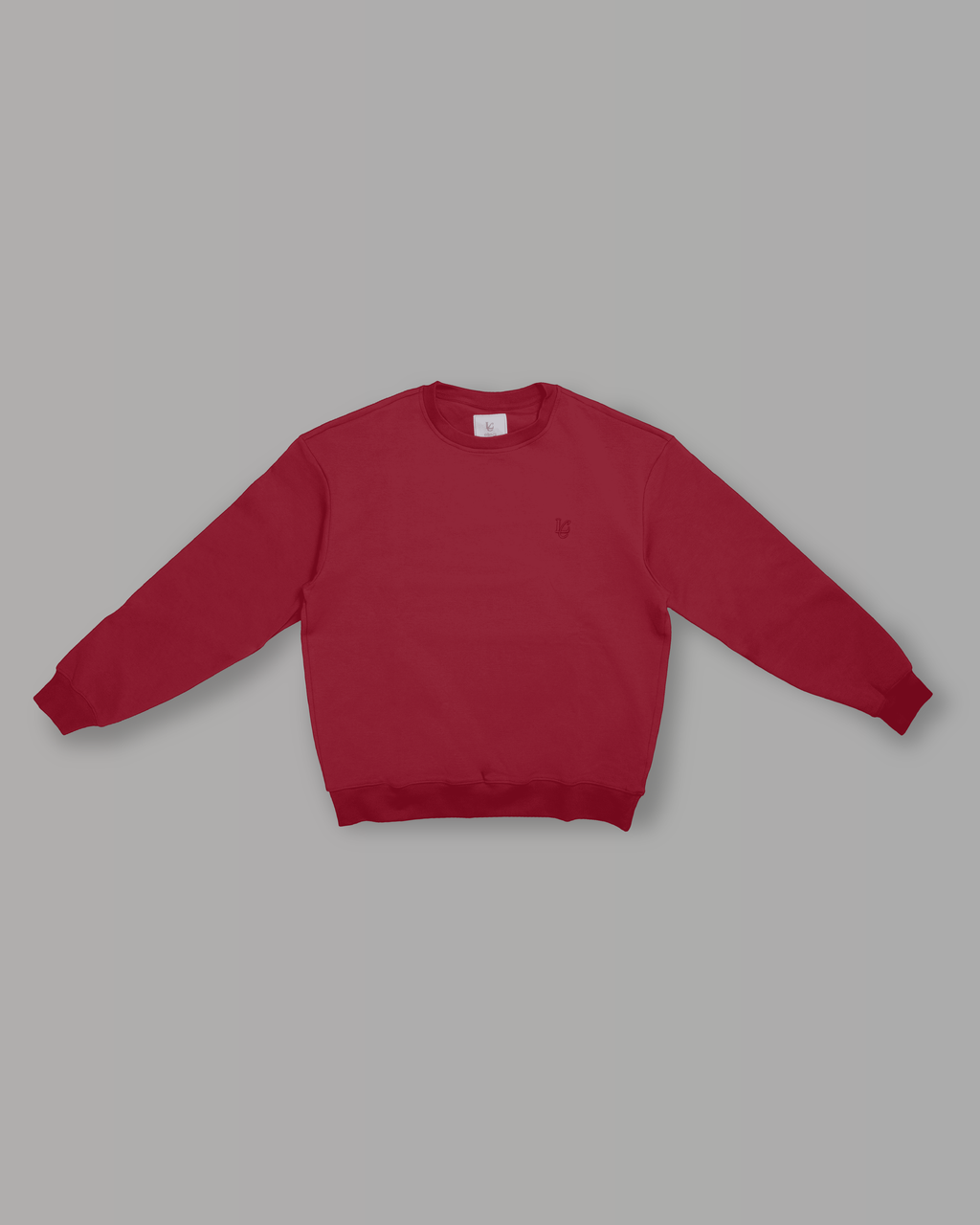 Felpa Girocollo - Bordeaux