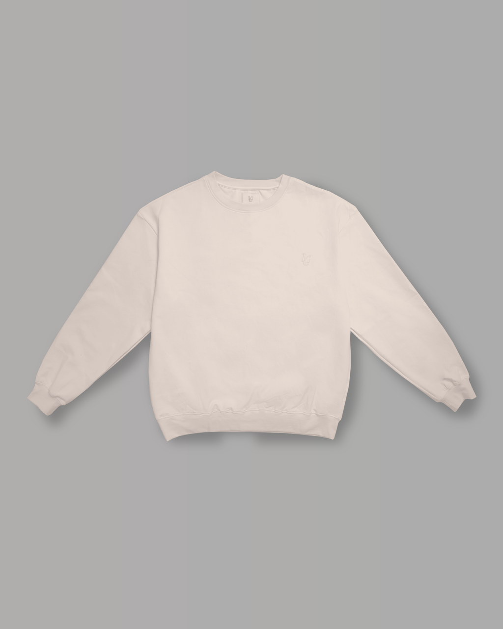 Felpa Girocollo - Crema