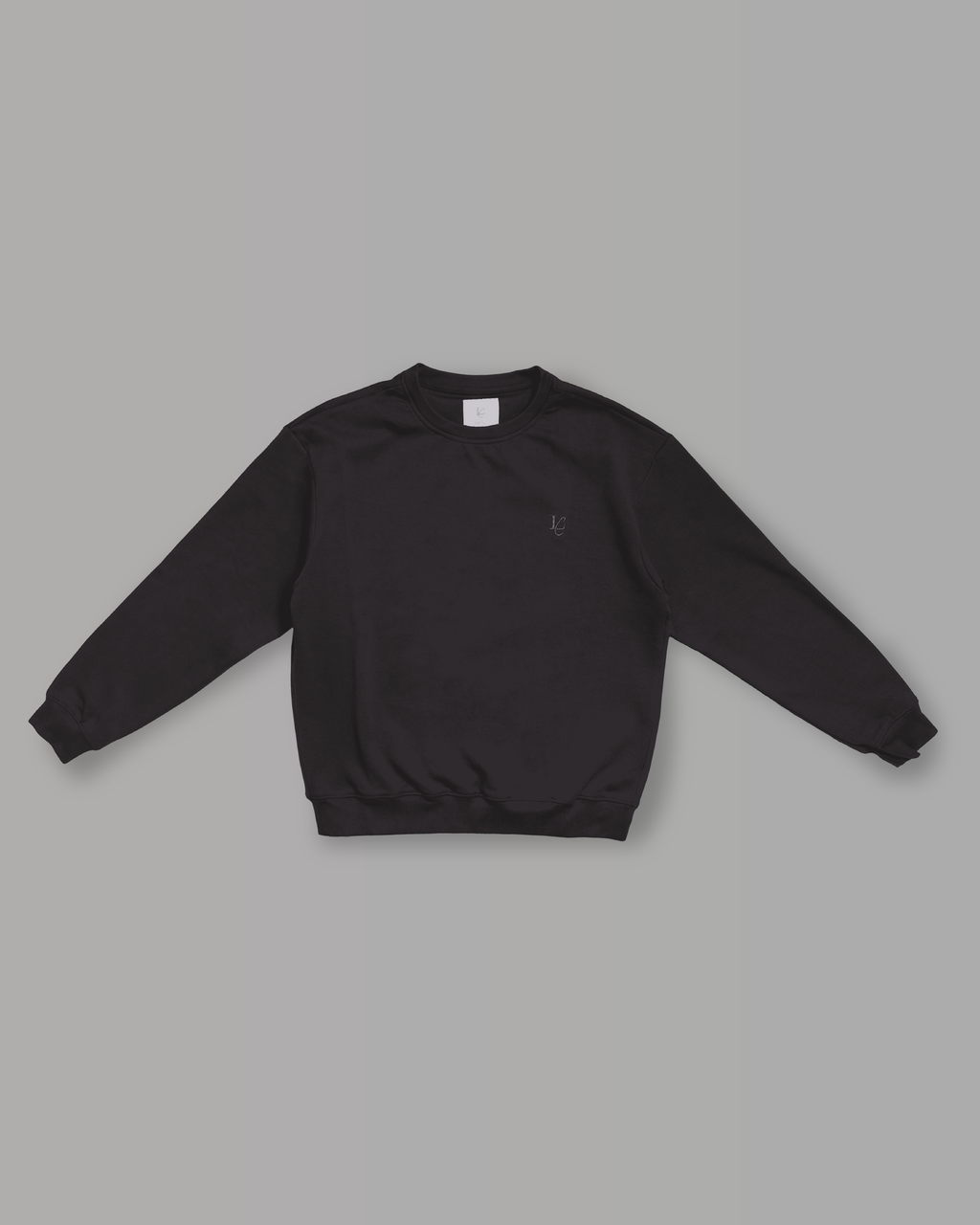 Felpa Girocollo - Black