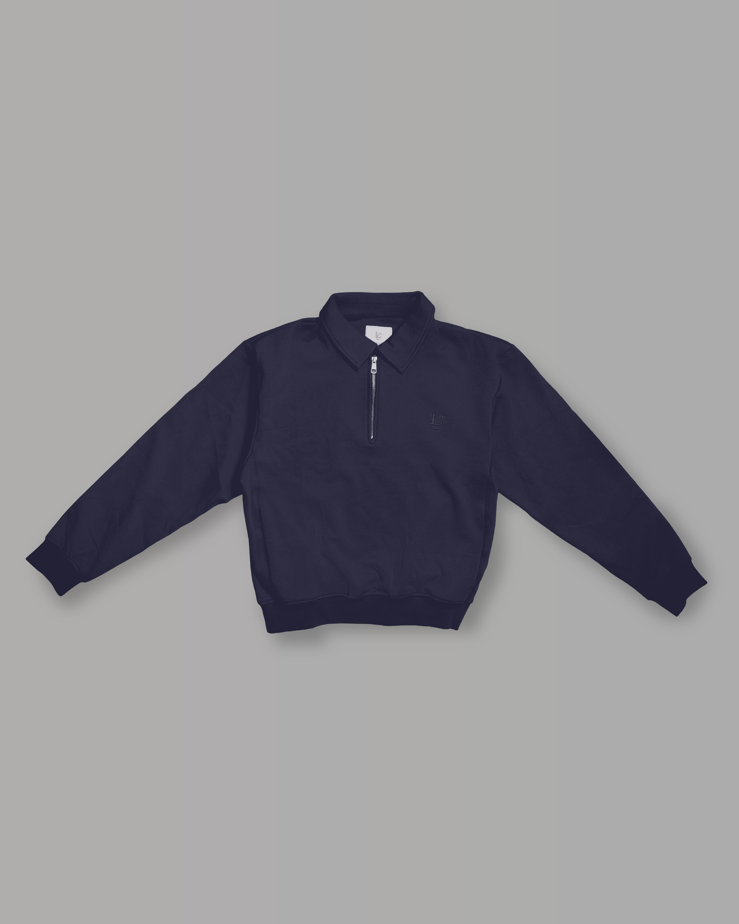 Felpa Polo - Blu Notte