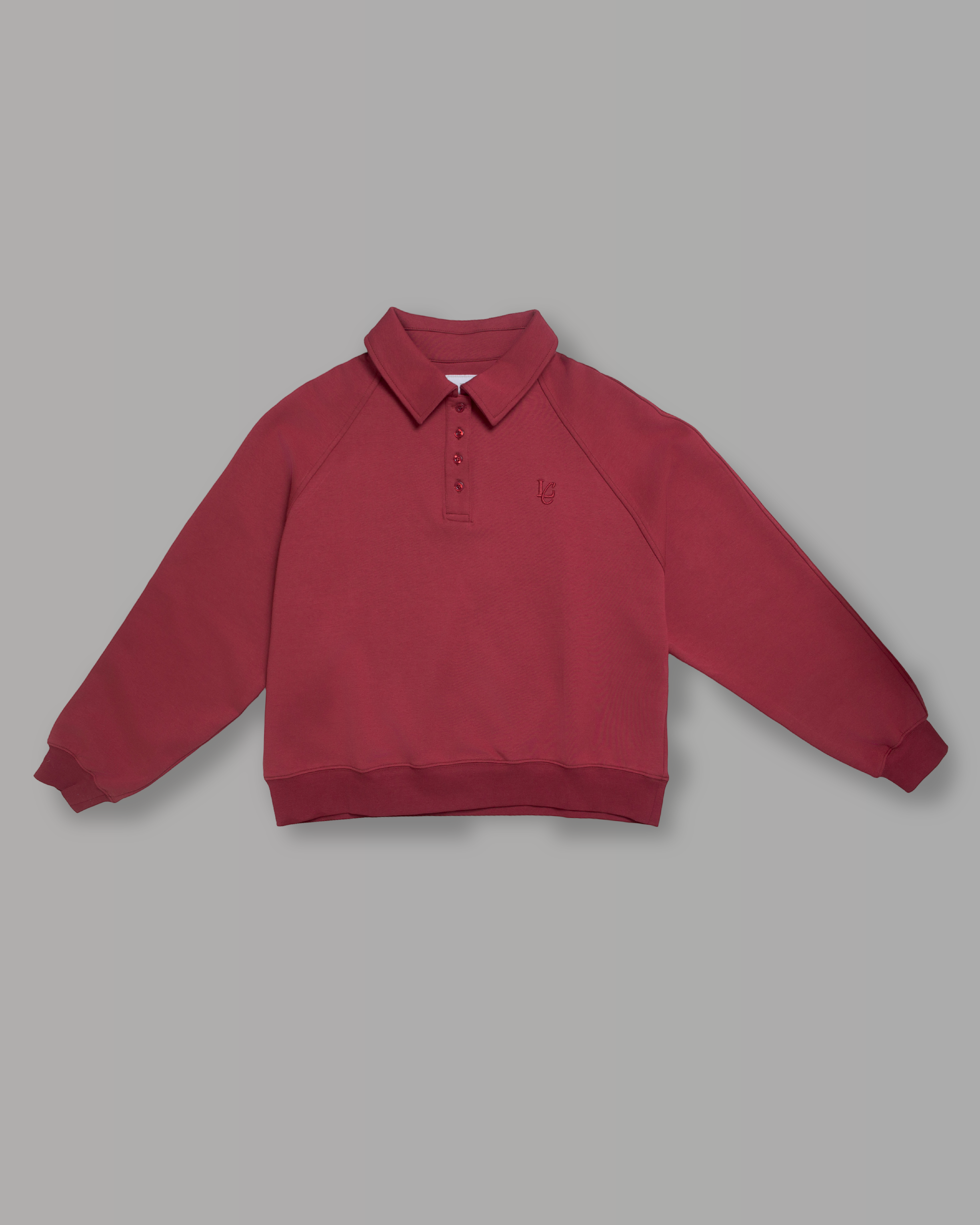 Felpa Polo - Bordeaux