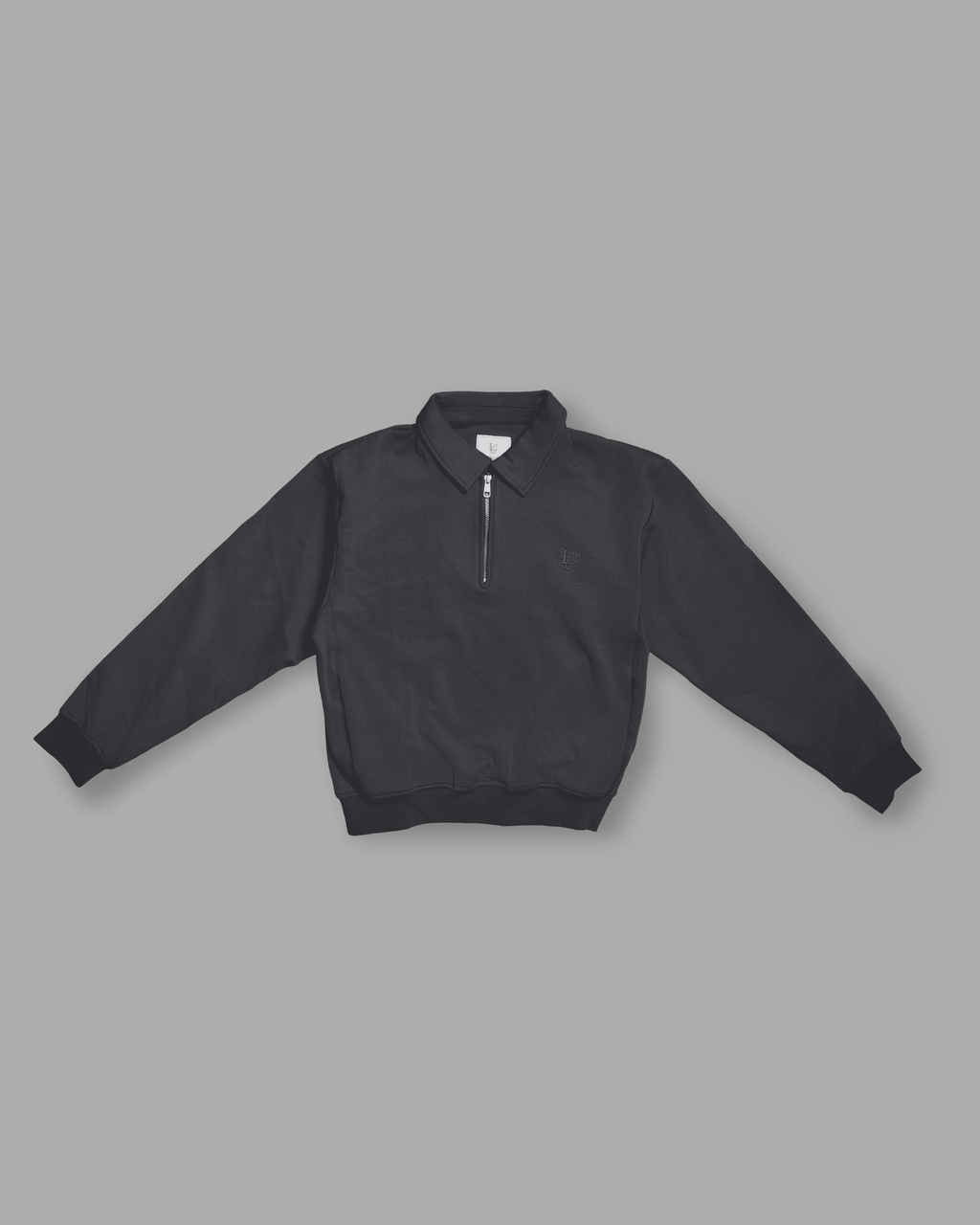 Felpa Polo - Grigio Fumo