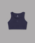 Top Ribbed - Blu